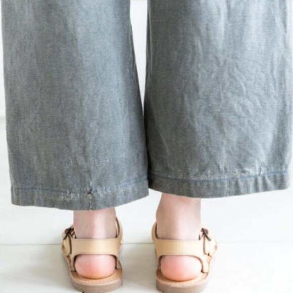 NWOT Hereu Morella Flat Sandals in Beige - Picture 3 of 16